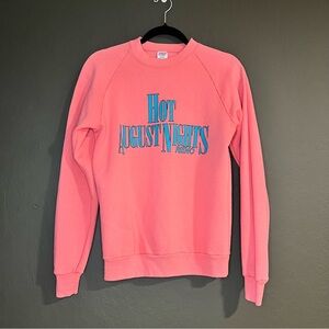 Vintage Coral Hot August Nights Sweatshirt